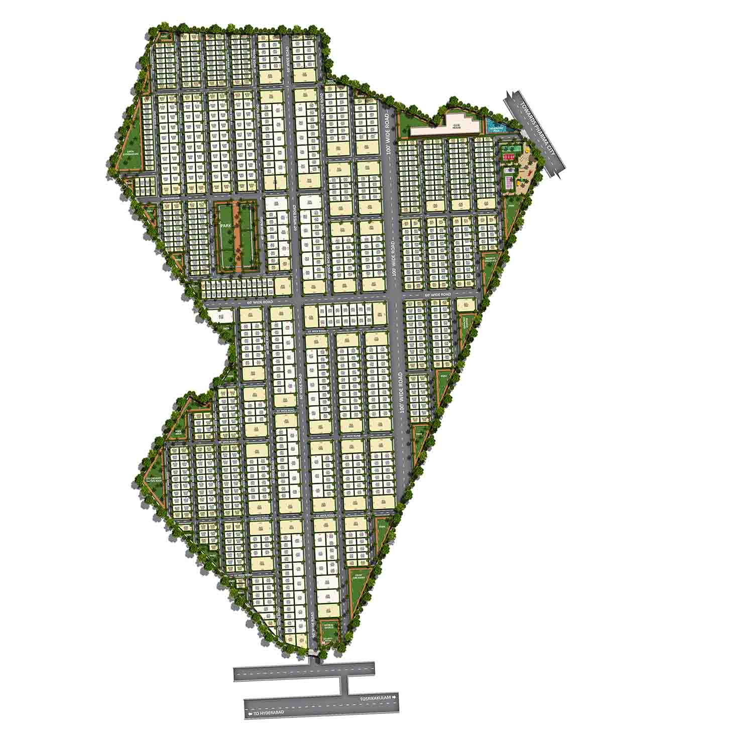 Open Plots in Mucherla